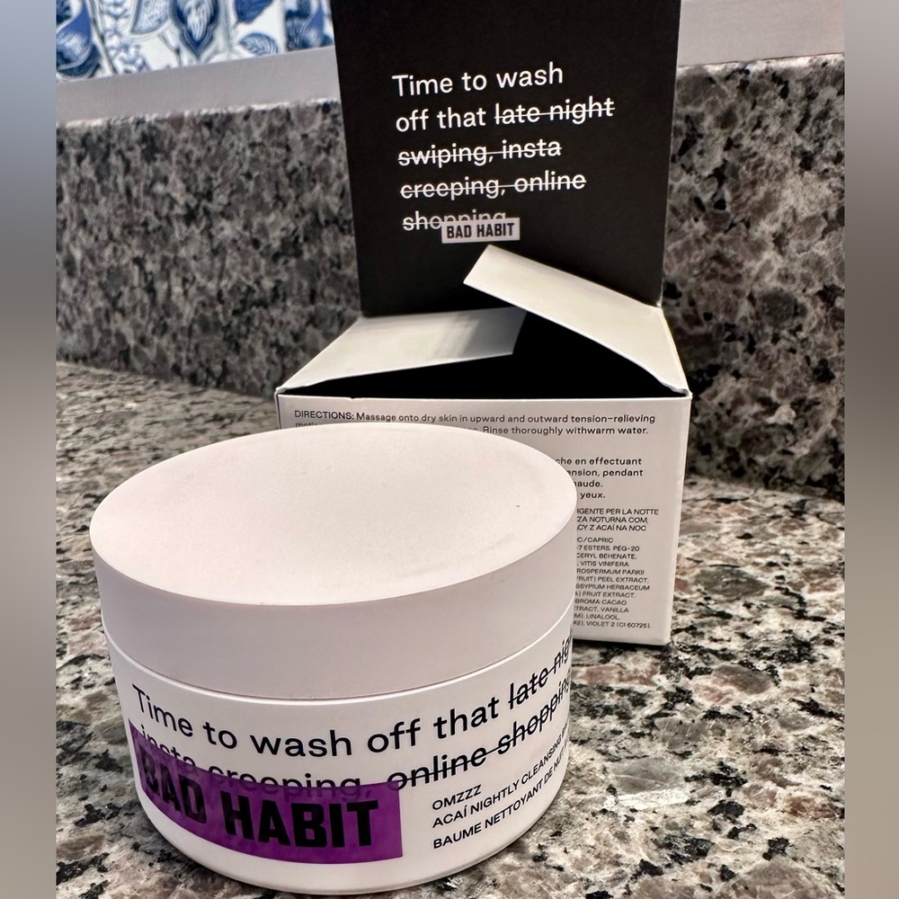 Bad Habit Omzzz Açaí Nightly Cleansing Balm